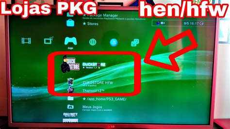 COMO BAIXAR E INSTALAR LOJAS PKG NO PS3 HEN E HFW YouTube