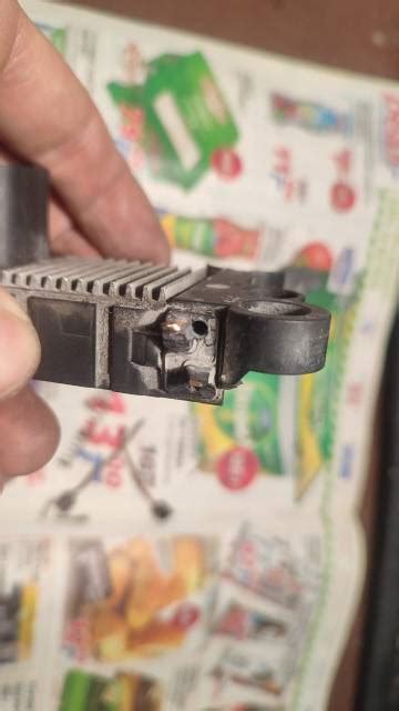 Замена щеток генератора Поло — Рапид — Skoda Rapid (1G), 1,6 л, 2014 ...