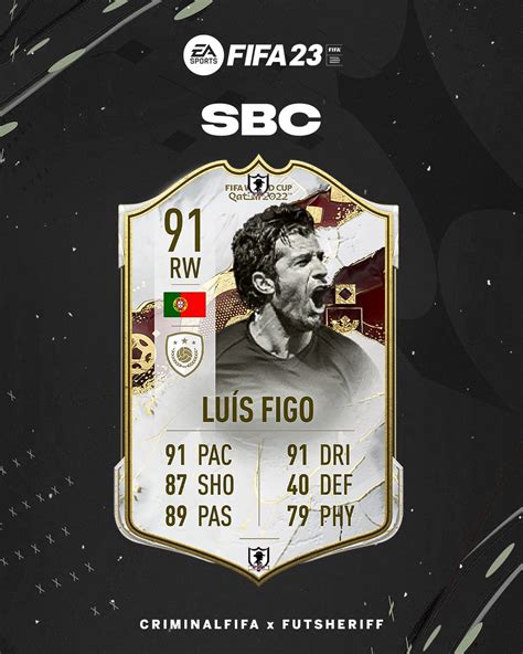 Fut Sheriff On Twitter 🚨figo 🇵🇹 Is Added To Come As Sbc Soon ️ Will