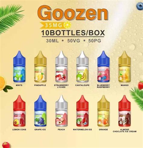 Vaplucky Goozen Juice Saltnic 30ml 50mg Vape Pod Hà Nội Vape Pod Giá Rẻ