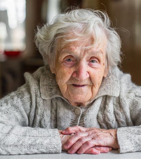 Old Woman On The Porch Stock Image Image Of Friendly 3064057