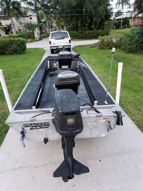 1990 16ft Aluminum Boat Panfish16 Bass Tracker For Sale In Fort