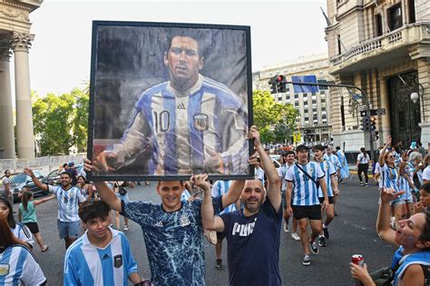 Argentina campeón del mundo las mejores fotos del festejo en el Obelisco