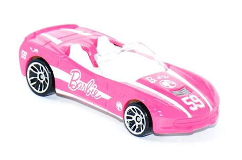 Hot Wheels Barbie Corvette Stingray Loose Cars