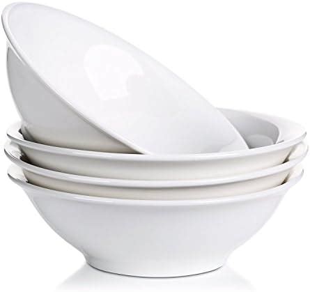 Lifver Soup Bowls Ounces Large Salad Serving Bowls Porcelain Pasta