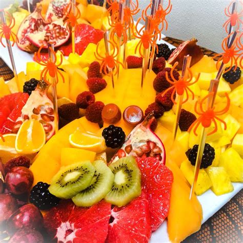 Spooky Halloween Fruit Platter All About Catering Las Vegas | Fruit ...