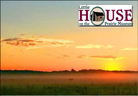 The Little House on the Prairie Museum Cabin - Winterwoods