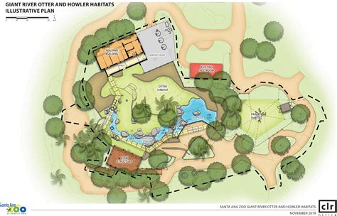 Giant Otter River And Howler Habitats City Of Santa Ana