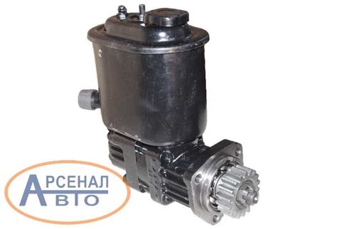 ШНКФ453471.021 Насос ГУР КамАЗ-6520 с бачком в сб. (БАГУ) 6520-3407200