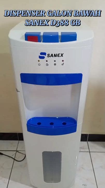 SANEX Dispenser Galon Bawah Hot Normal Cool SN D388GB NEW