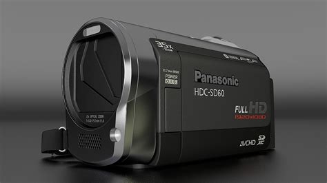 camcorder panasonic done - CG Cookie