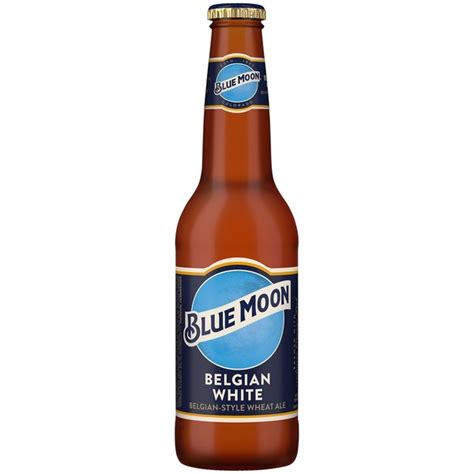 Blue Moon Belgian White Belgian Style Wheat Ale Beer 12 Fl Oz Instacart