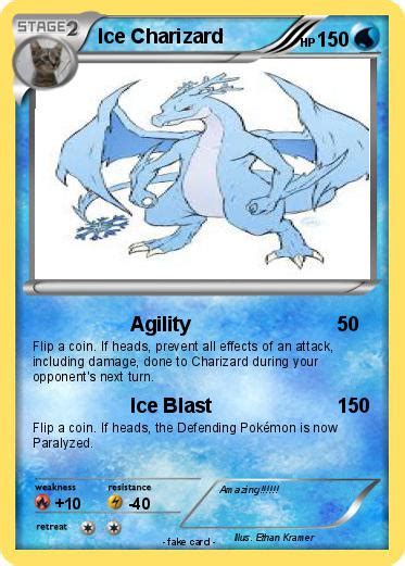 Pokémon Ice Charizard 9 9 Agility My Pokemon Card