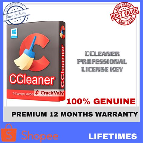 Lifetime CCleaner Professional Business Technician Windows 32 64