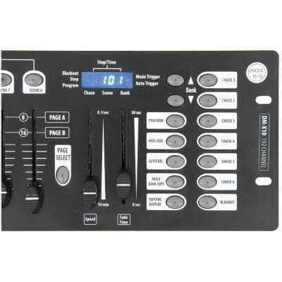 QTX 192 Channel DMX Controller QTX From Inta Audio UK