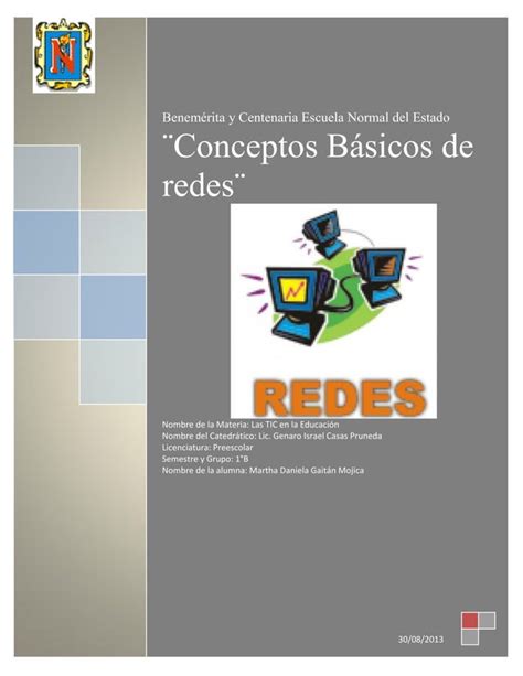 Conceptos básicos de redes PDF