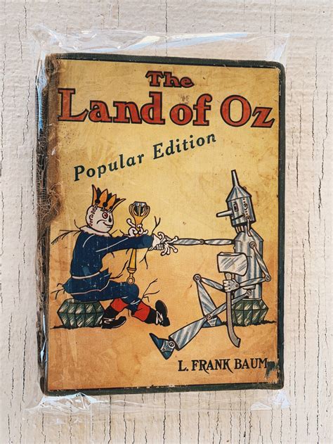 Vintage Land of Oz Book, Popular Edition, L. Frank Baum 1904 Authentic ...