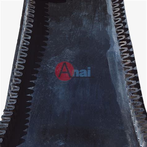 Sidewall Corrugated Coal Feeder Endless Rubber Conveyor Belt For Cement