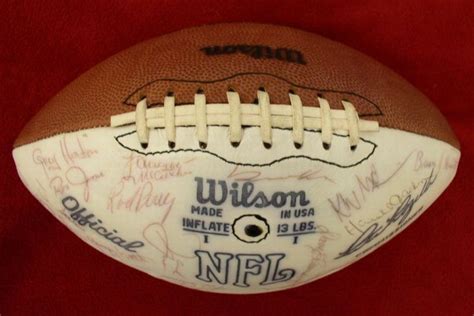 Autographed Cards, Balls, and Memorabilia | Football, Autograph, Football cards