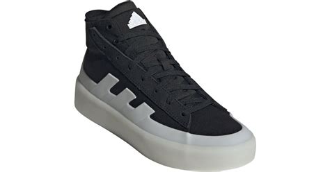 adidas Znsored High Top Sneaker in Black | Lyst