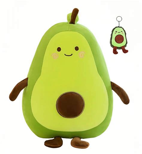 Fsrongxi 2pcs Avocado Plüschtier Avocado Kuscheltier Avocado