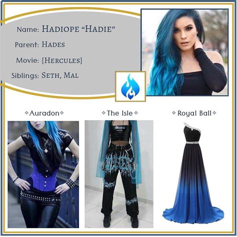 Descendants OCs on Instagram: "Hadiope Daughter of Hades ...