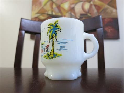 Florida Footed Pedestal Mug Fire King Fire King Mug