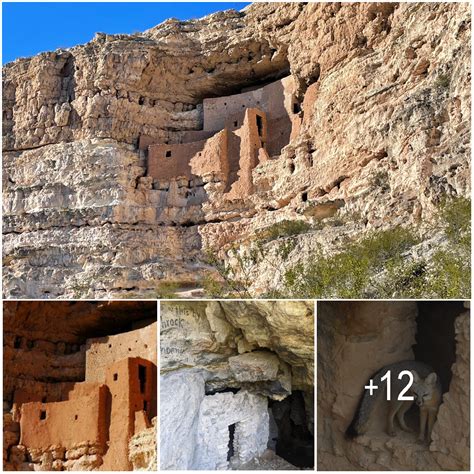 Montezuma Castle Arizonas Stark Stone Cliff Dwelling Amazing Nature