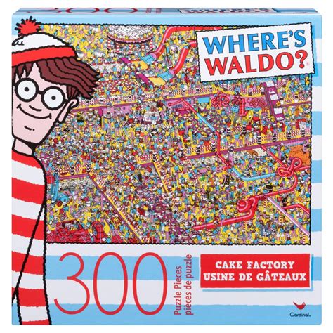 Spin Master Cardinal Games Wheres Waldo 300 Piece Jigsaw Puzzle