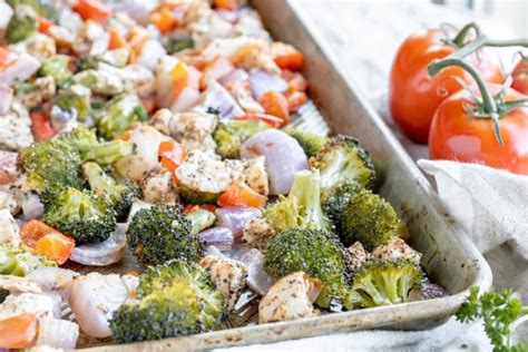 Sheet Pan Chicken And Veggies Ready In 15 Minutes