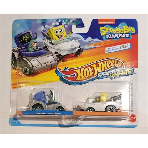 Hot Wheels Racer Verse Bob Esponja Shopee Brasil