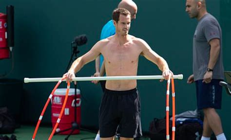 Andy Murray Shows Off Toned Abs As He Demonstrates Hula Hoop Skills