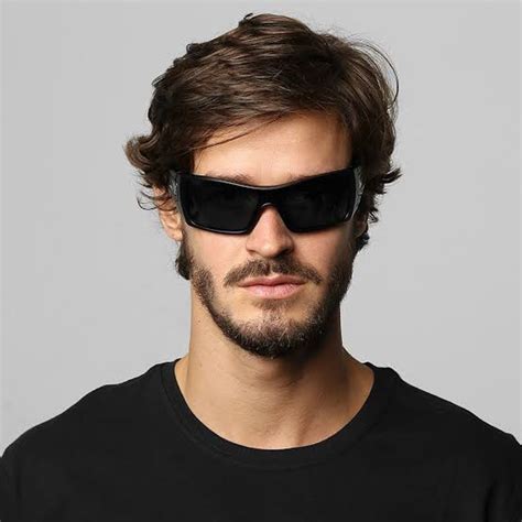 Oakley Batwolf Preto Lente Polarizada Óculos de Sol Masculino Óculos