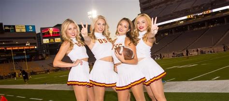2017 USC Vs ASU Poster 0019 Hot Cheerleaders Usc Football Usc