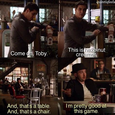 Have I Mentioned That I Love Toby Scorpion Tv Series Tv Quotes Movie Tv