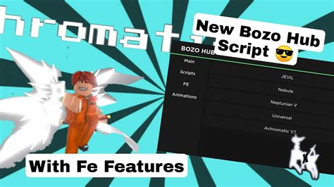 New Bozo Hub Gui Script With Many Op And Fe Features Arceus X