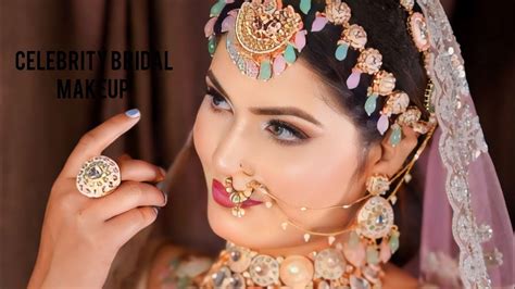 How To Create Best Celebrity Bridal Makeup Steps By Step Makeup Bridal Makeup 🌹 Youtube