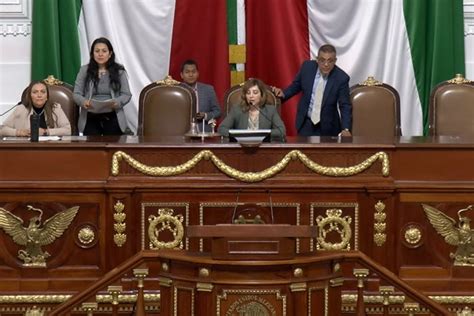 Revientan sesión en el Congreso CDMX se traba ratificación de la