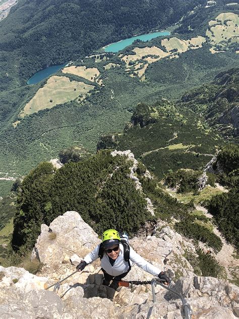 Via Ferrata Delle Aquile Cima Roda Della Paganella