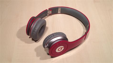 Review Monster Beats By Dr Dre Solo Hd Red Special Edition Youtube