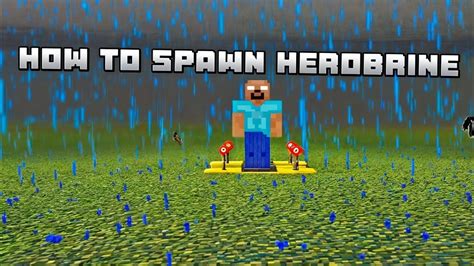 What Happened After Spawn Herobrine Watch This Before Spawning