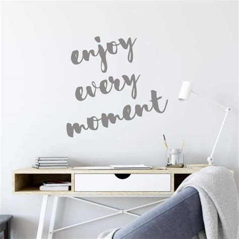 Wall sticker Enjoy every moment | wall-art.com