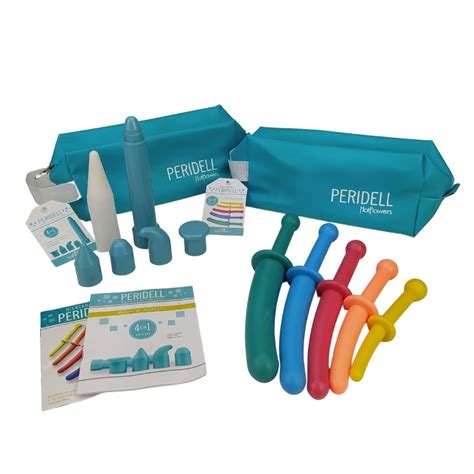 Dell Dilatadores Vaginais e Massageador Peridell Terapêutico verde Linha Dell Hot Flowers