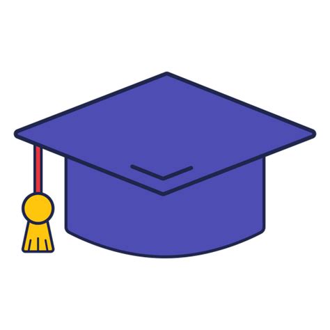 Blue Graduation Cap Png And Svg Design For T Shirts