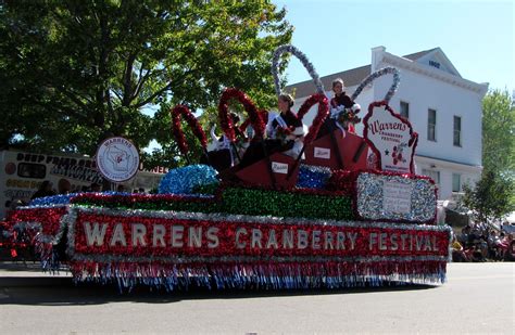 The Warrens, WI Cranberry Festival is the largest cranberry festival in the world. There's ...