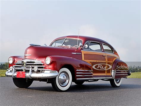 1948 Chevrolet Fleetline Aerosedan Coupe Hershey 2013 Rm Auctions