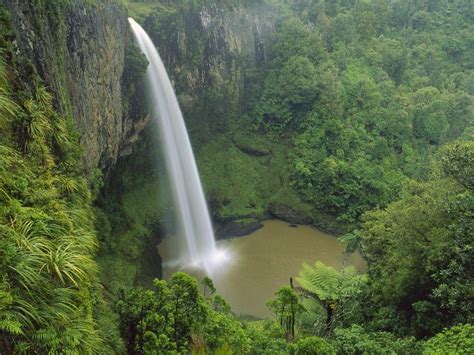 водопады мира: Bridal Veil Falls | Водопады, Мир