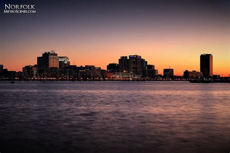 Norfolk and Virginia Beach Skyline - MetroScenes.com – City Skyline and ...