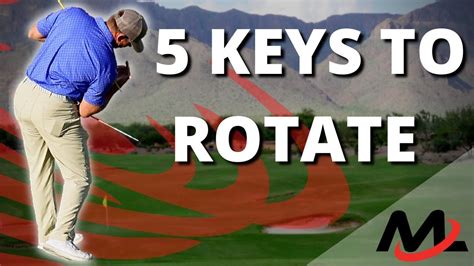 5 Keys To Building A Rotational Golf Swing Golf Swing Swing Golf