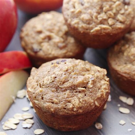 Applesauce Oat Muffins Recipe Tastes Better From Scratch Healthy